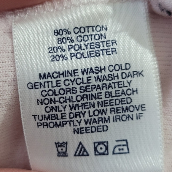 TOMMY HILFIGER Pink Velour Pullover 1/4 Zip Hoodie Sweatshirt Womens Large - Picture 9 of 9